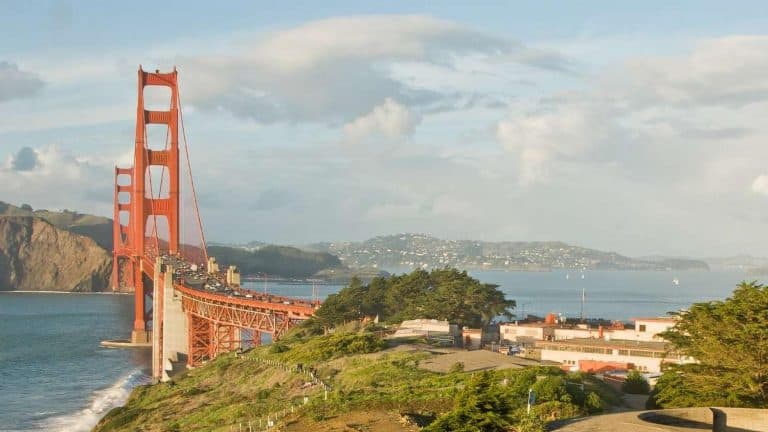 Golden Gate Overlook at the Presidio of San Francisco