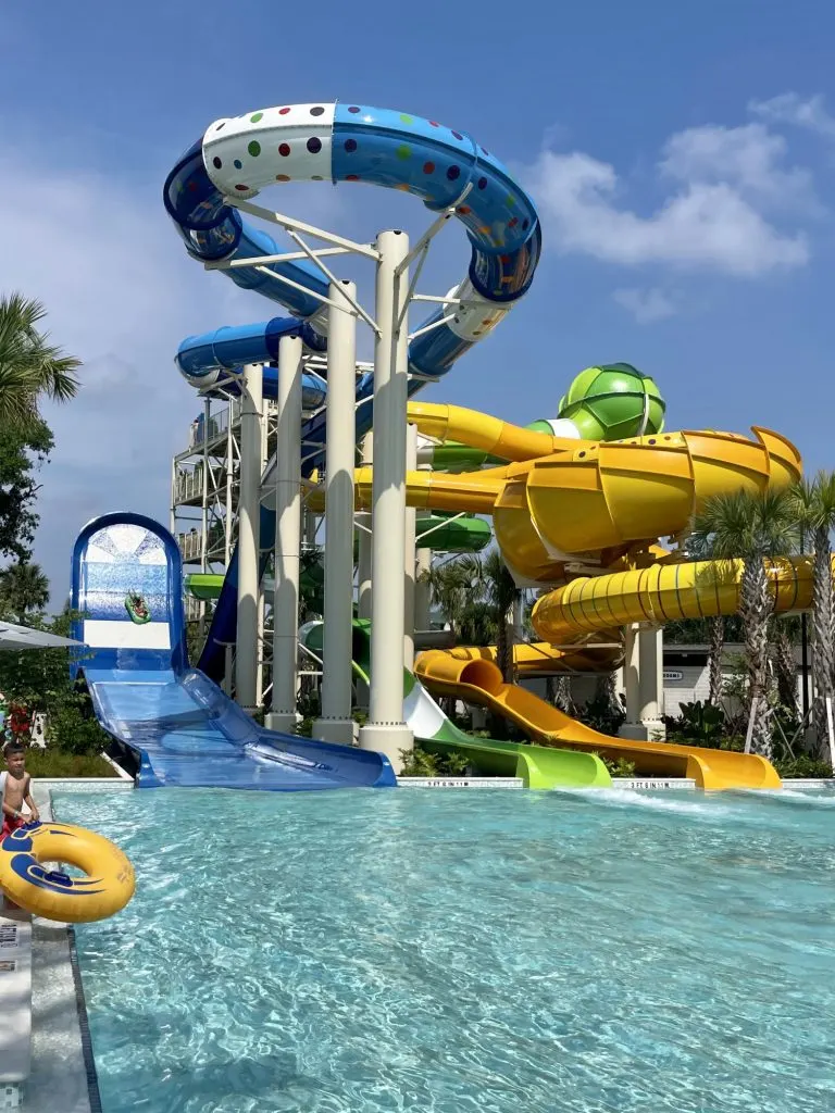 Orlando World Center Marriott has a water park that makes it on of the best family resorts in Orlando