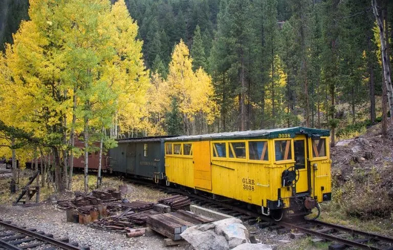 Georgetown Railroad in the fall