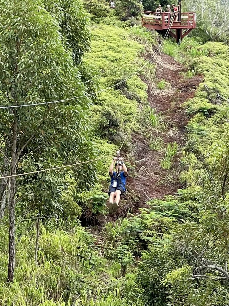 Koloa Zipline is one of the best things to do in Kauai