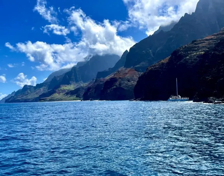 Napali Coast by Catamaran