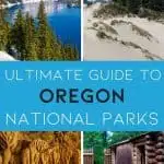 Oregon National Parks Pin