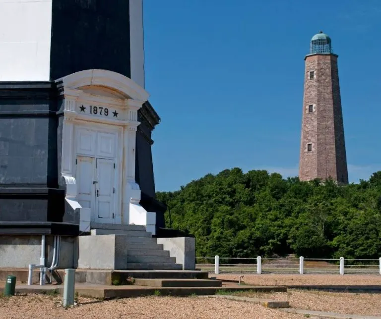 Visit the Cape Henry Lighthouse is one ofmany fun things to do in Virginia Beach with kids