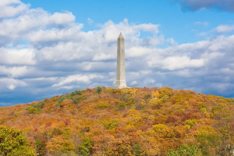 High Point is a great place to enjoy New Jersey fall foliage