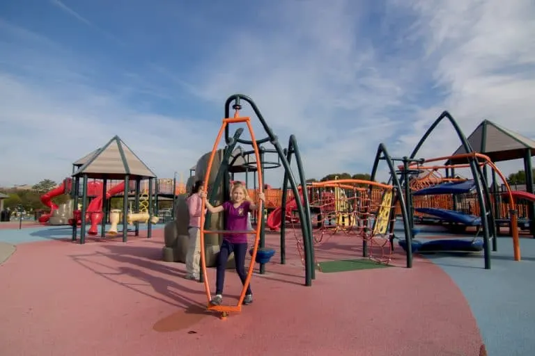 Playground at Mount Trashmore in Virginia Beach