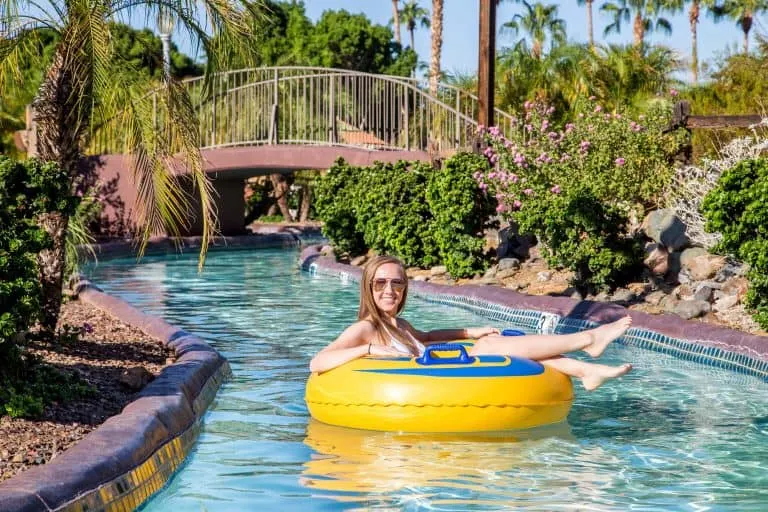 River Ranch Water park resort in Arizona at Hilton Phoenix Resort at the Peak