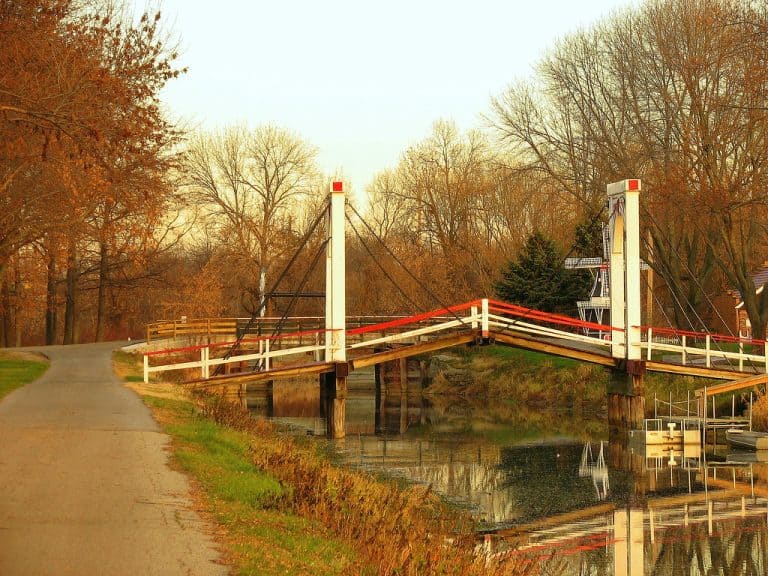 
Dutch Drawbridge on Windmill Island in Holland, Michigan