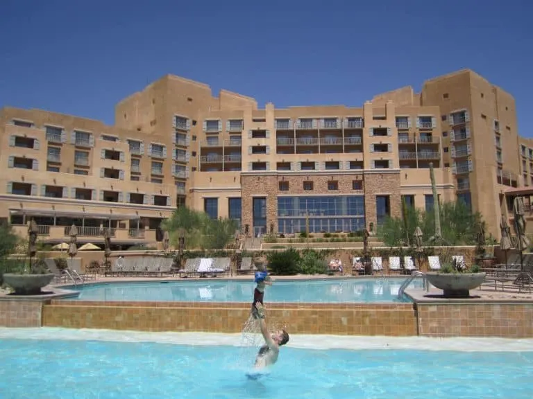 JW Marriott Starr Pass Resort in Tucson has a fun water park pool area