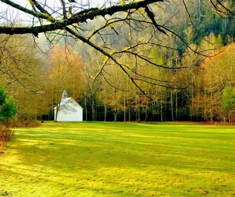 Cataloochee Valley in the fall