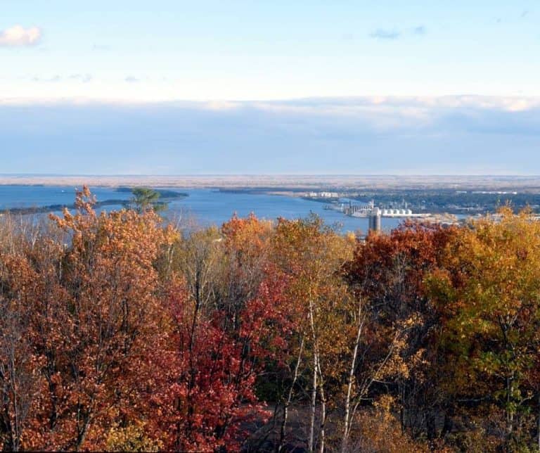 Fall in Minnesota. You can see great Minnesota fall colors near Duluth