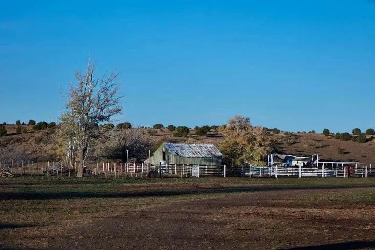 A small ranch outside of Springerville, Arizona