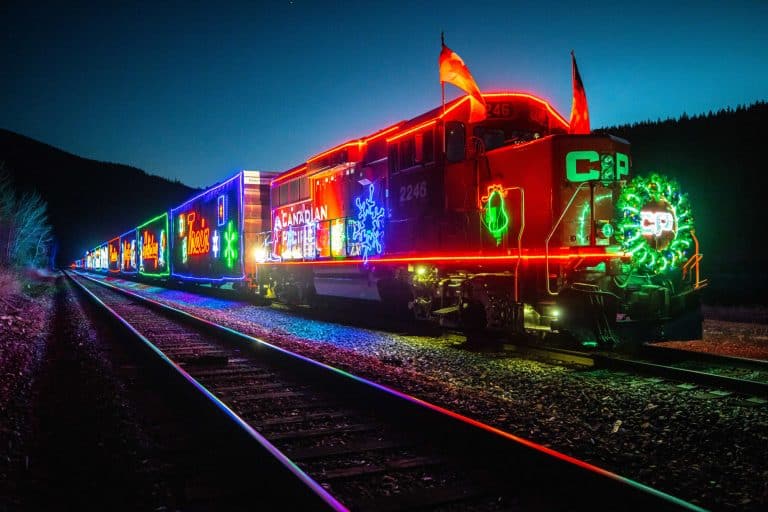 Banff Christmas CP Holiday train
