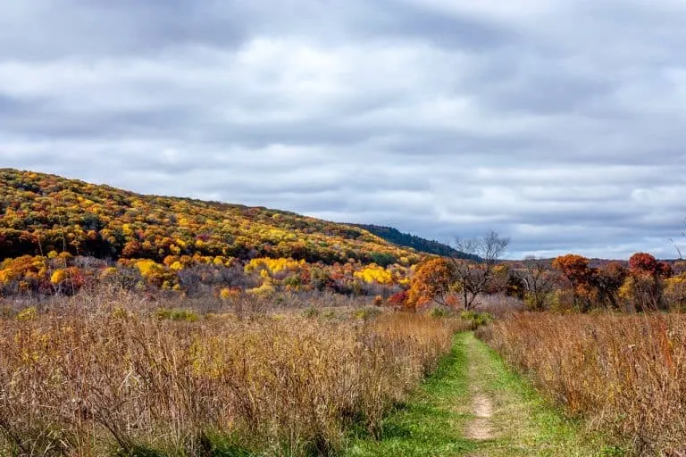 Ice Age Trail Baraboo Range fall foliage