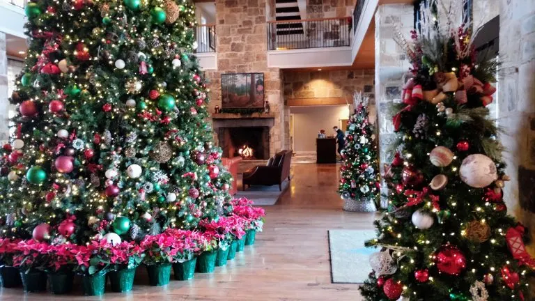 Hyatt Lost Pines at Christmas