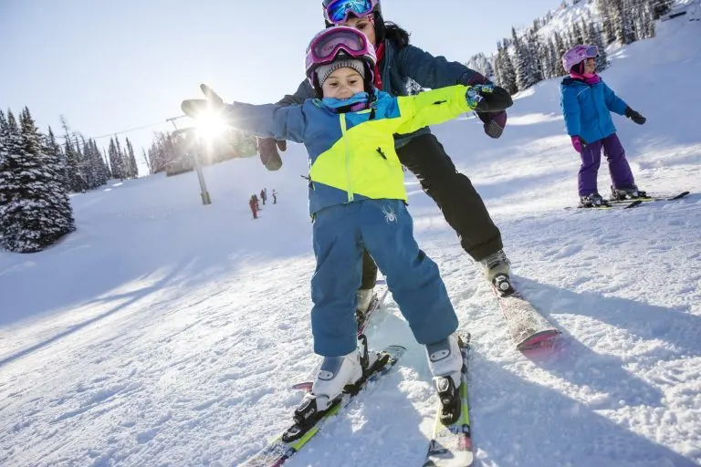 Things to do in Banff in Winter include skiing and snowboarding