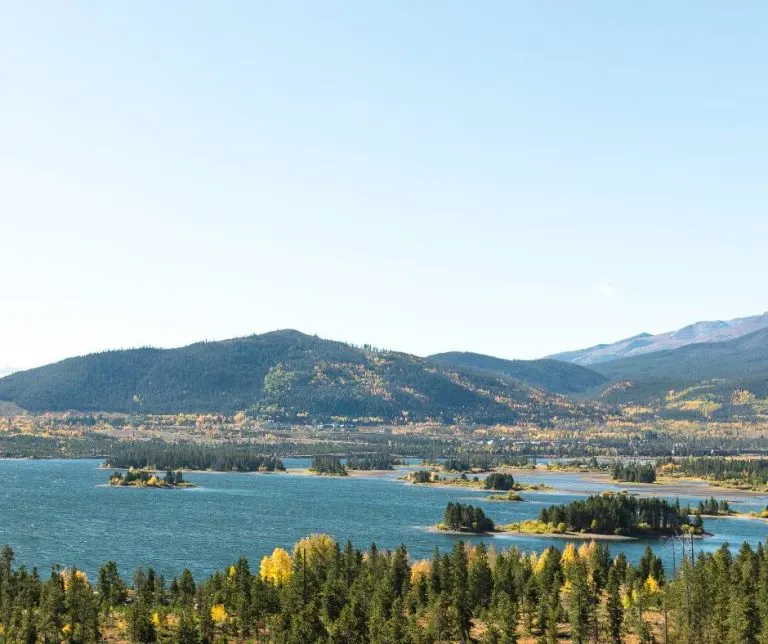 Dillon Reservoir in Frisco, Colorado