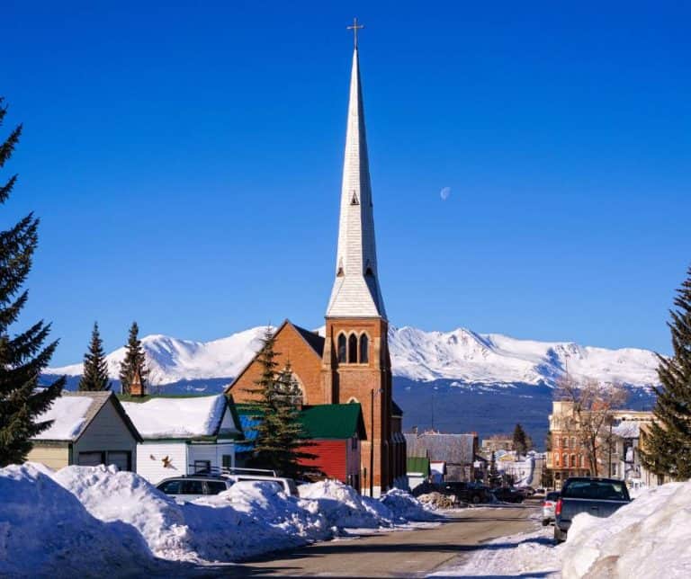 Leadville is a high elevation Colorado Mountain town