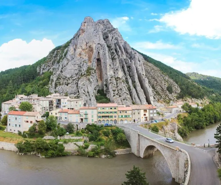 Sisteron River on Route Napoleon