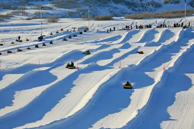 Soldier Hollow Snow tubing in Utah