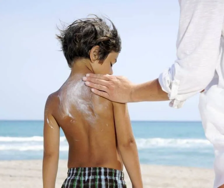 Sun Screen at the beach