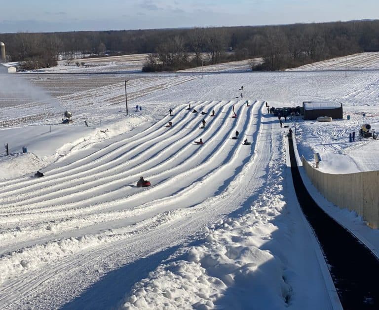 Timber Ridge Snow Tubing in Gobles