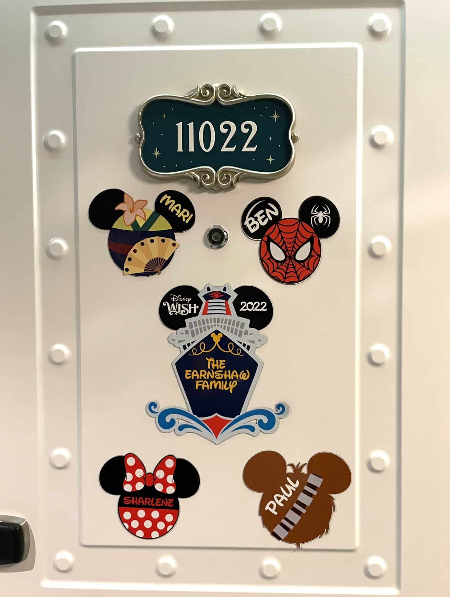 Disney Cruise Door Magnets 
