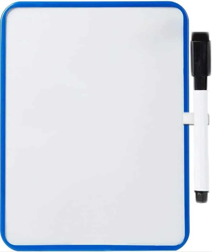 dry erase board