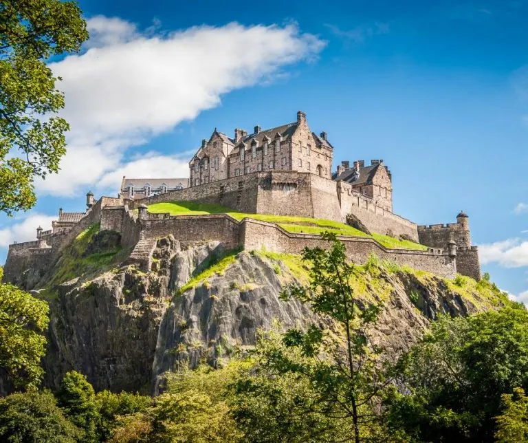 Ediburgh Castle in Scotland