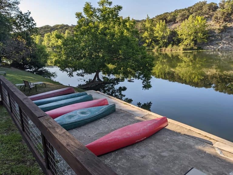 River Inn Resort on the Guadalupe River in Hunt, Texas