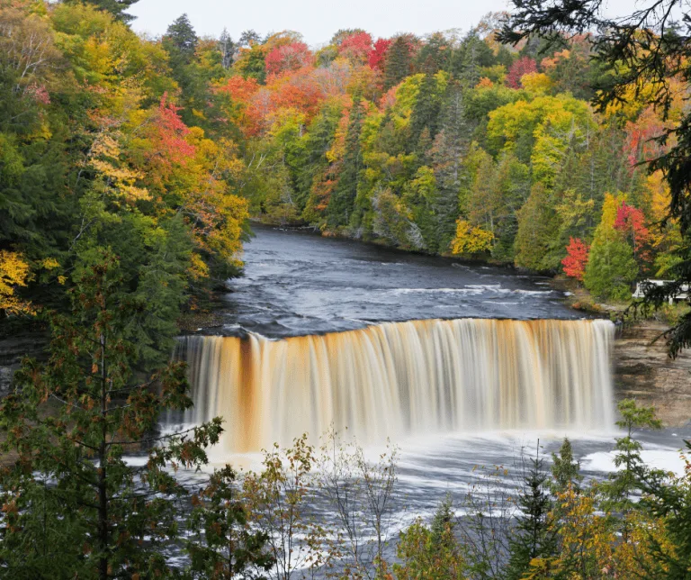 Upper Falls at  Tahquamenon Falls State Park