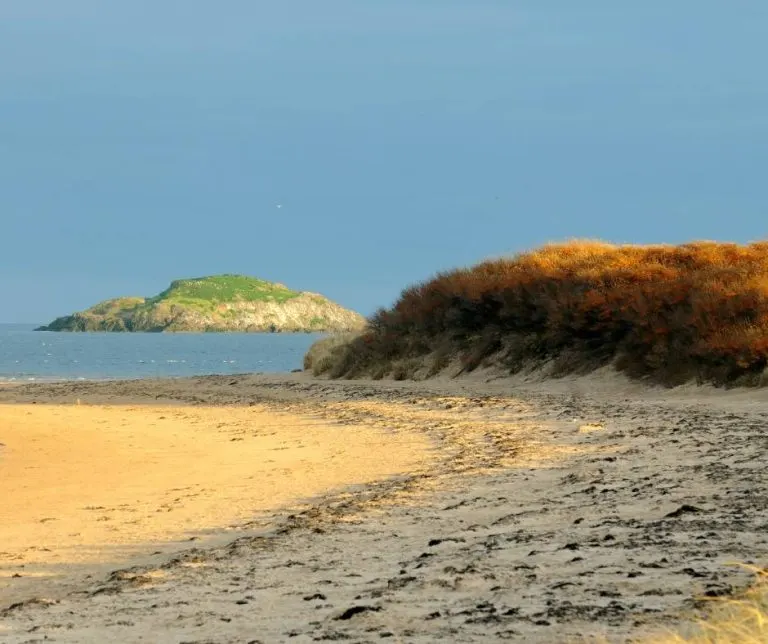 Yellowcraigs Beach in Scotland