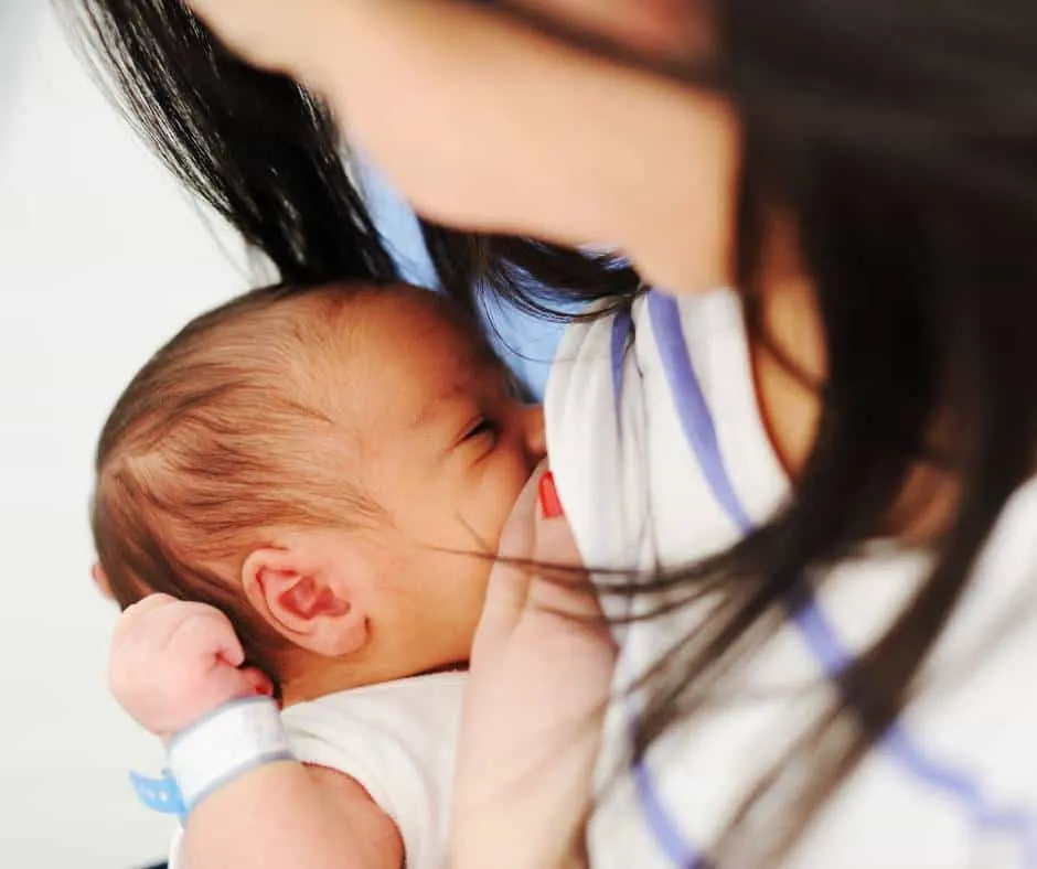 Breastfeeding on a plane