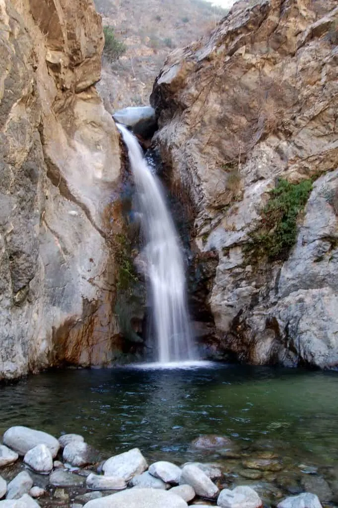 Eaton Canyon falls in Pasadena