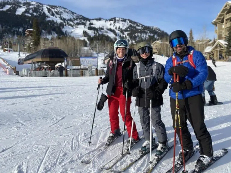 Jackson Hole is a great winter vacation destination with teens