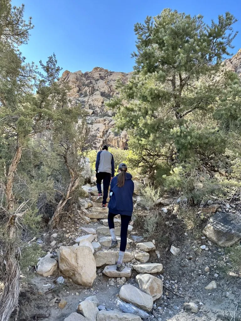 Lost Creek trail Red Rocks Las Vegas