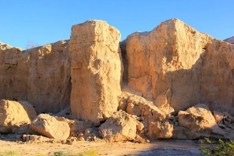 Tule Springs Fossil Bed Formations in Las Vegas