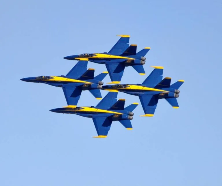 See the Blue Angels practice in Pensacola with kids