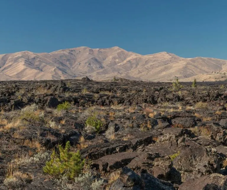 Craters of the Moon is one of the national parks near Salt Lake CIty
