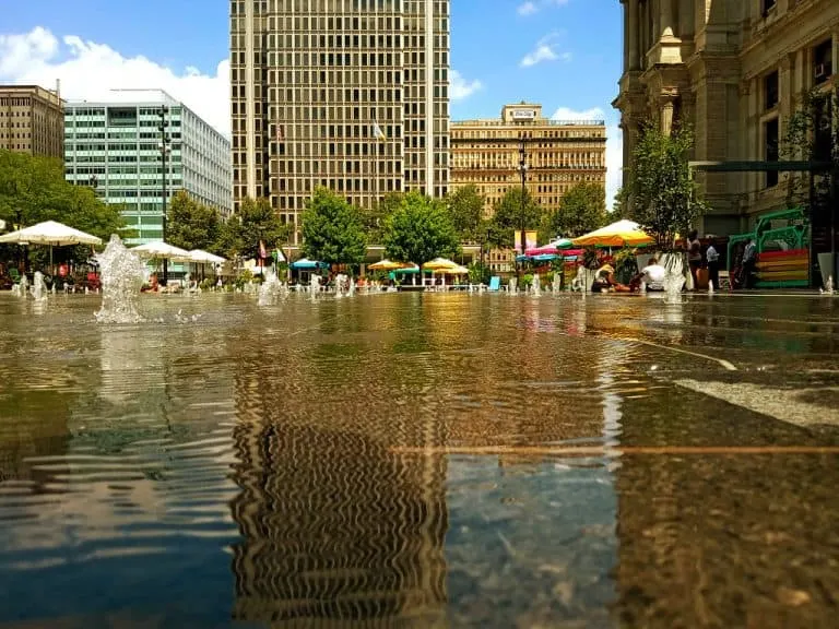 Dilworth Park in Philadelphia