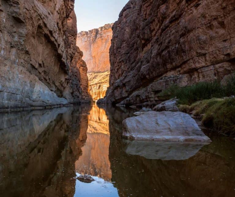 Paddling Santa Elena Canyon in Big Bend is one of our favorite national park adventures