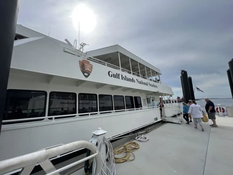 things to do in pensacola with kids - pensacola bay ferry Blue Angels cruise