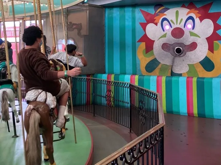 Looff Carousel at the Santa Cruz Beach Boardwalk