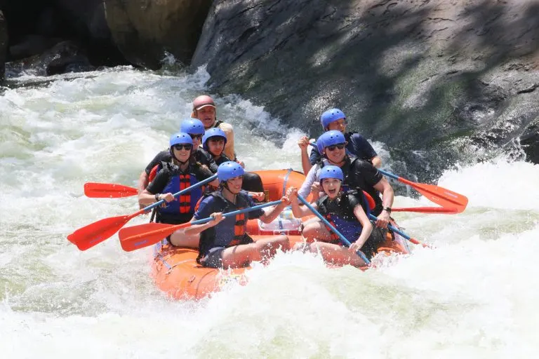 River Rafting with Adventures on the Gorge
