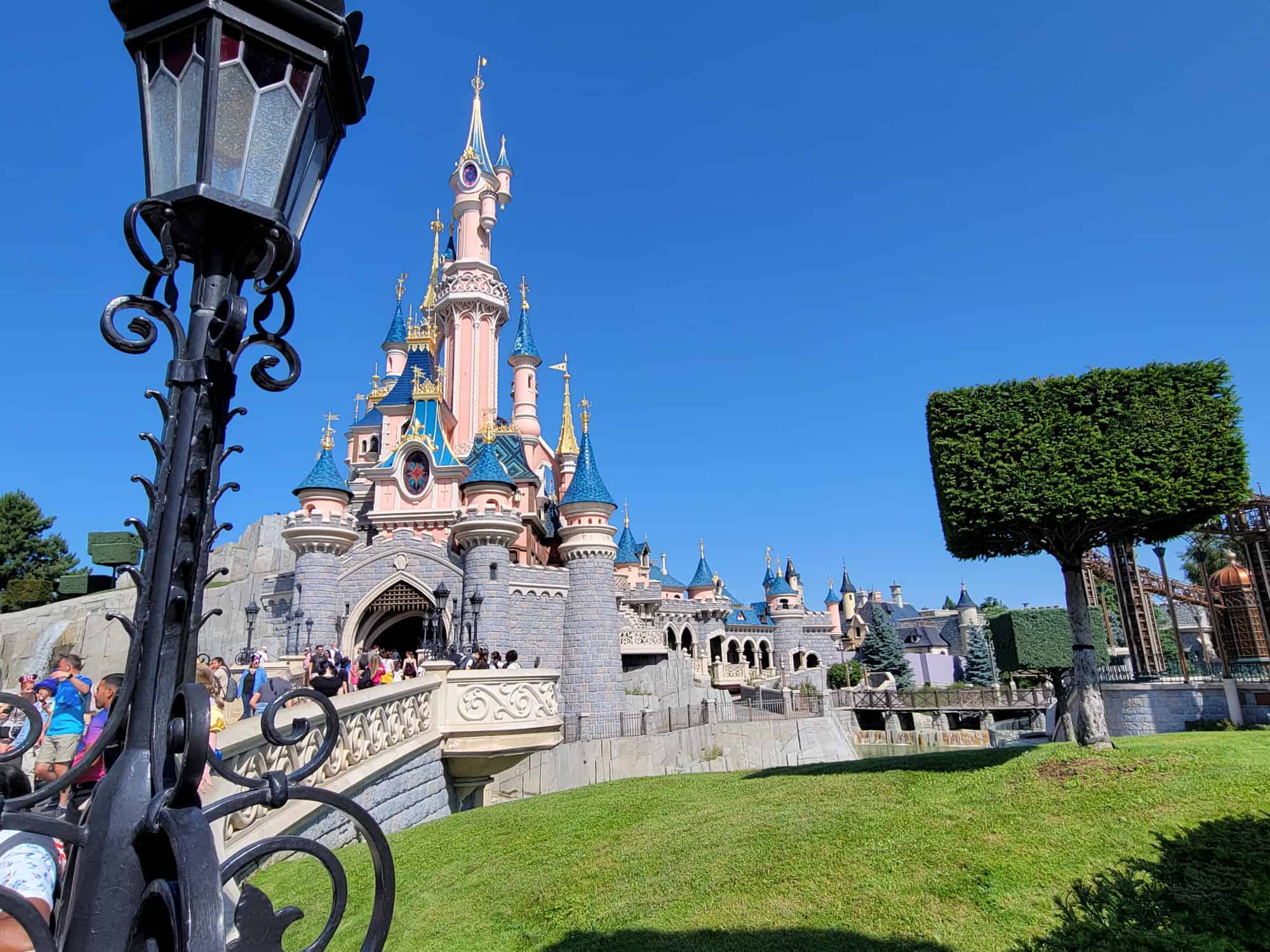 Why isn't Beast's Castle in Disneyland Paris? 