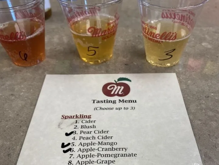 Martinellis Cider Tasting