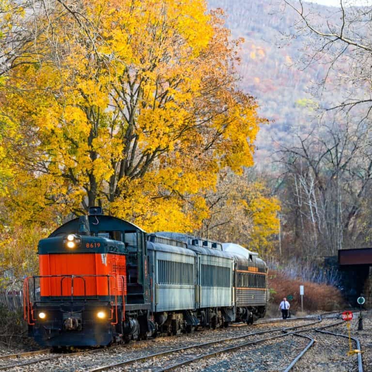 Berkshires Scenic Railway fall foliage ride