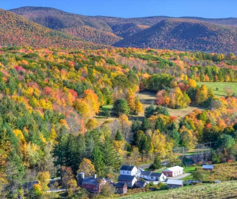 Berkshires in fall