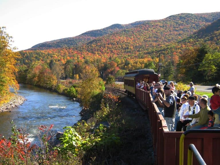 Catskill Mountain Railroad fall foliage 