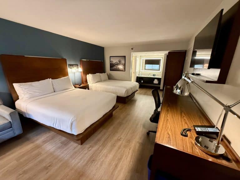Standard two queen room