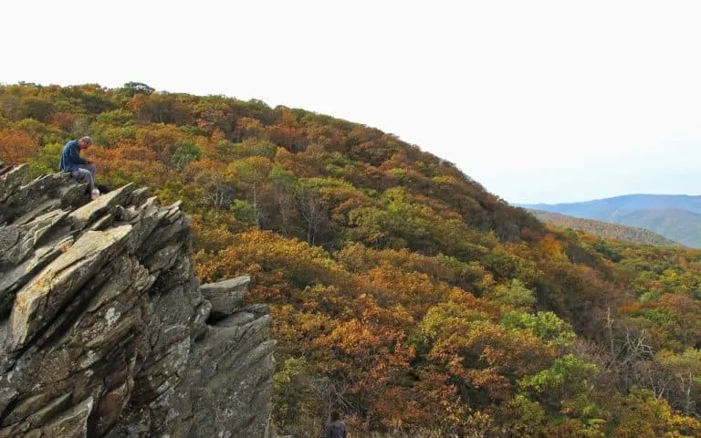 Humpback Rocks on the Blue Ridge Parkway